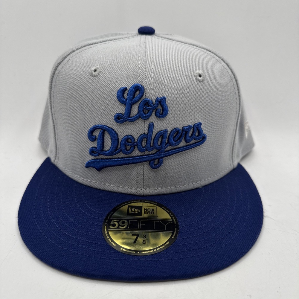 New Era Los Angeles Dodgers 59FIFTY "Los Dodgers" Spell-out Fitted 7 3/8 Hat Cap